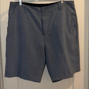 Volcom shorts 9 1/2 inseam.